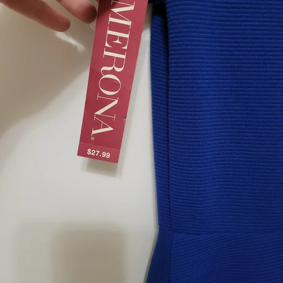 Nwt Merona Cobalt Blue Dress - Picture 7 of 9